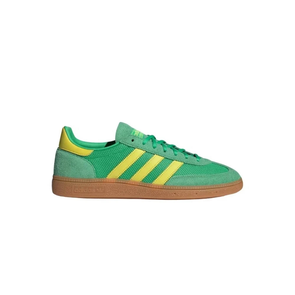 Adidas NWB Handball Spezial Green Yellow Suede Mens‎ Shoes GX0928 Size 10